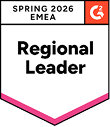 G2 EMEA Regional Leader 2026 G2 EMEA Regional Leader 2026