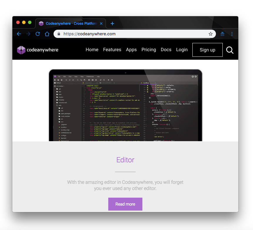 codeanywhere codeanywhere